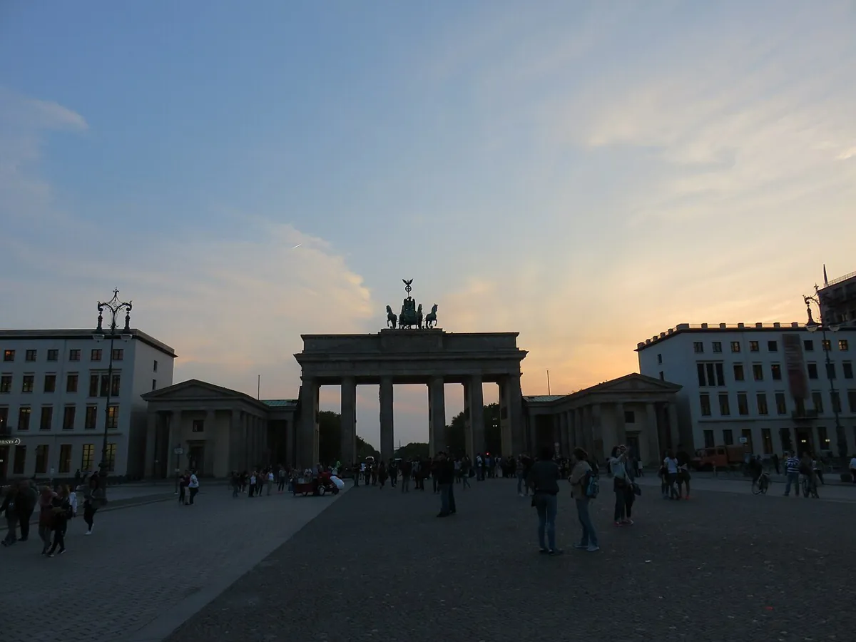Porte de Brandebourg à Berlin