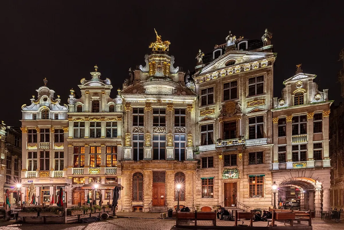 Façades de la Grand-Place de Bruxelles