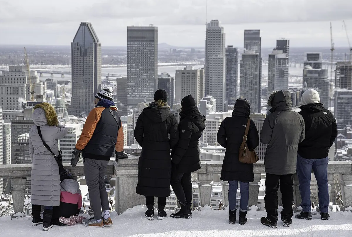 Vue sur Montréal depuis le belvédère Kondiaronk