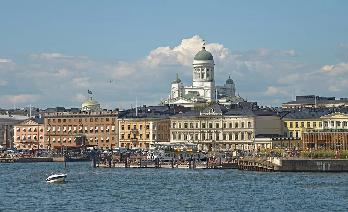 Port sud et centre d’Helsinki