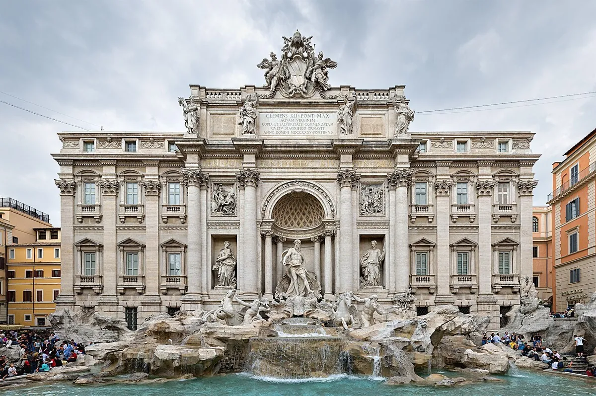 Fontaine de Trevi à Rome