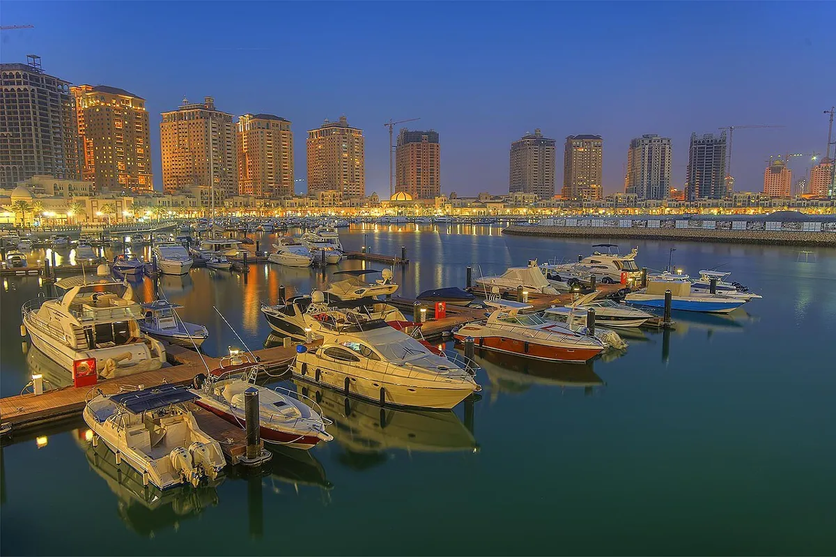 Marina de The Pearl à Doha